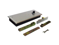 Freno hidráulico Scanavini Freno hidráulico al piso para puertas de hasta 1100 mm de ancho y con peso de hasta 120 kg.