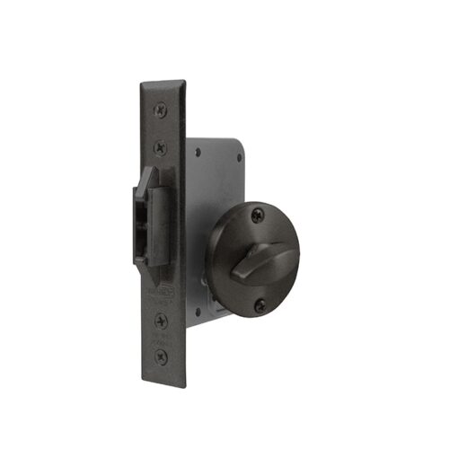 Cerradura-de-embutir-1094-negro-bascket-40mm-seguro-interno-scanavini Cerradura de embutir para puerta corredera o seguridad, negro, backset de 40 mm, cilindro externo y seguro interno