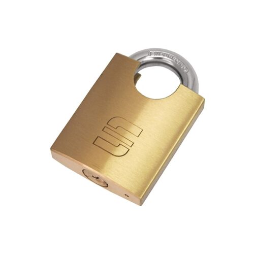 candado-bronce-forjado-gancho-acero-anticorrosion-traba-doble-bola-50mm-scanavini Candado de bronce forjado con gancho de acero protegido, con protección anti corrosión y sistema de cierre mediante traba de doble bola de acero inoxidable de 50 mm.