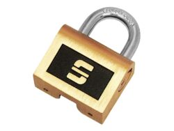 Candado de 38 mm cuerpo de bronce forjado a alta presión. Sistema de cierre sin resortes, Scanavini