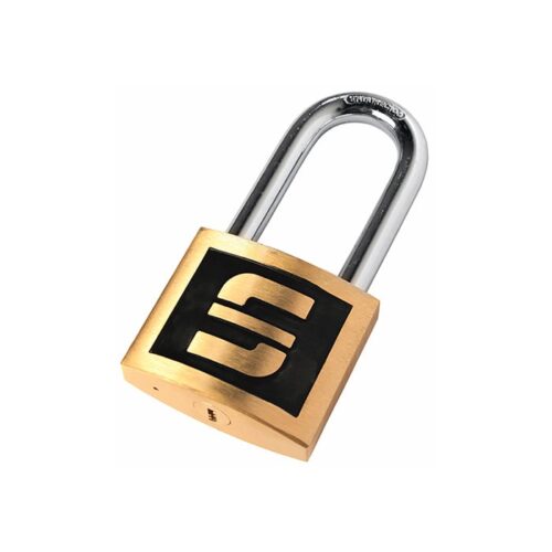 candado-bronce-gancho-largo-acero-60mm-scanavini Candado de 60mm bronce forjado, gancho largo de acero protegido. Sistema de cierre mediante traba de doble bola de acero inoxidable