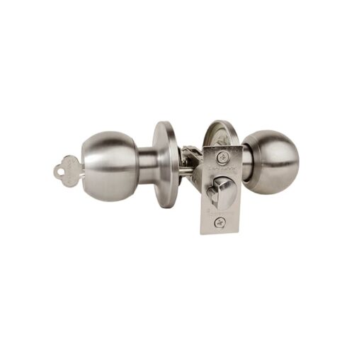 Cerradura de Pomo Bola para uso interior, Oficina o Dormitorio