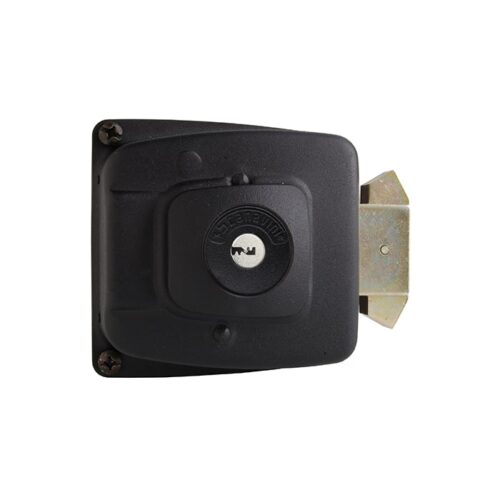 cerradura-sobreponer-2090-acceso-principal-reja-almacen-puertas-50mm-cerrojo-doble-enganche Cerradura de sobreponer para Corredera, seguridad o almacén de hasta 50 mm con cerrojo de doble enganche