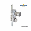 2 Cerradura de Embutir AE80M/TIP Acero inox – Acceso Principal