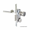 2 Cerradura de Embutir AE80M/TIP Acero inox – Acceso Principal