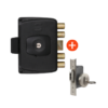 Combo FORZA + Cerradura 1090 de embutir, puerta corrediza