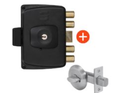 Combo FORZA + Cerrojo 4004 con seguro mariposa interior